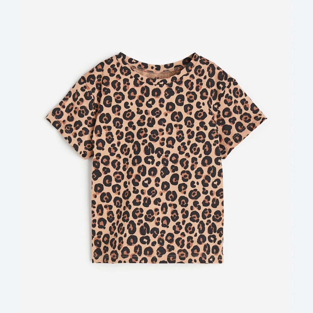 KIDS leopard tee